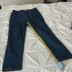 Madewell Indigo Denim Jeans